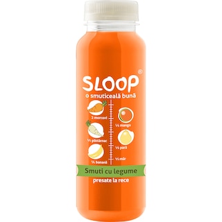 Sloop | Smoothie cu morcov si mango 250ml