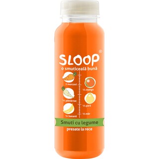 Sloop | Smoothie cu morcov si mango 250ml