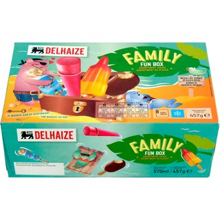 Delhaize | Inghetata Pachet family 8 bucati 457g