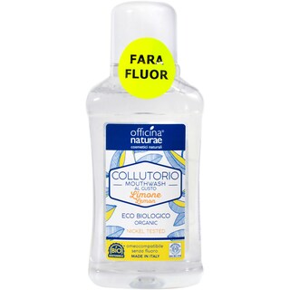 Officina Naturae | Apa de gura organica cu aroma de lamaie 250ml