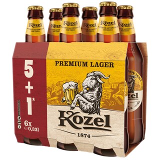 Kozel | Bere Premium Lager 5+1x0.33L