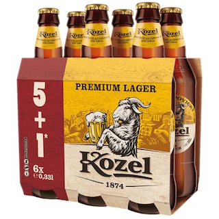 Kozel | Bere Premium Lager 5+1x0.33L