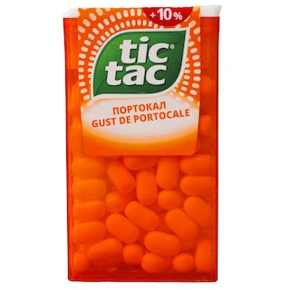 Tic tac | Drajeuri cu gust de portocale 54g