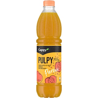 Cappy Pulpy | Bautura racoritoare necarbogazoasa cu piure de piersici 1.5L
