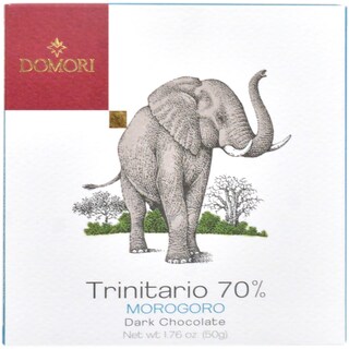 Domori | Ciocolata neagra 70% cacao Tanzania 50g