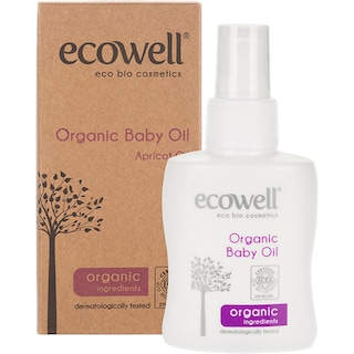Ecowell | Ulei organic pentru masaj pentru bebelusi 100ml