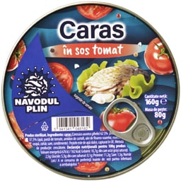 Caras in sos tomat 160g