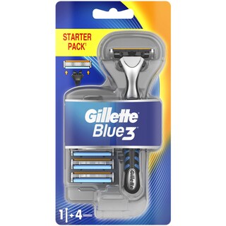 Gillette | Blue3 | Aparat de ras 4 rezerve