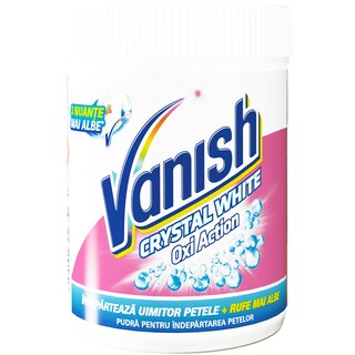 Vanish | Oxi Action Crystal White | Pudra pentru indepartarea petelor 450g