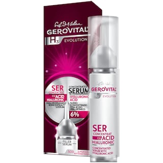 Gerovital | H3 Evolution | Ser cu Acid Hialuronic 6% 10ml