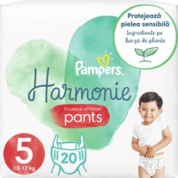 Scutece-chilotel Marimea 5, 12-17 kg, 20 bucati