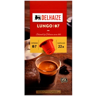 Delhaize | Cafea Lungo 07, 22 capsule