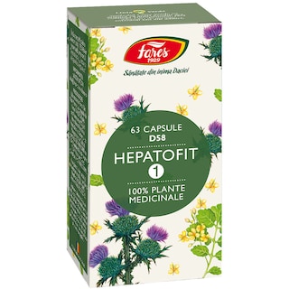 Fares | Supliment alimentar Hepatofit 100% plante medicinale