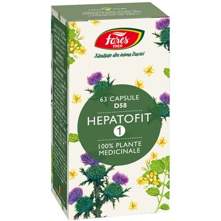 Fares | Supliment alimentar Hepatofit 100% plante medicinale
