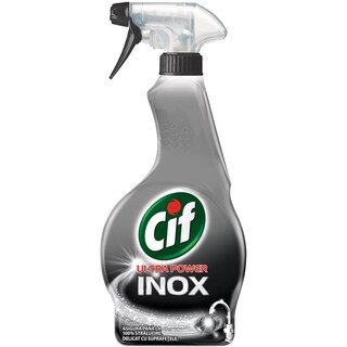 Cif | Solutie pentru curatat inox cu pulverizator 500ml