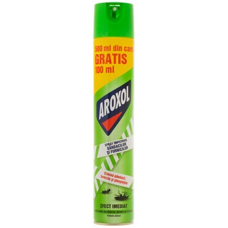 Aroxol | Spray impotriva gandacilor si furnicilor 400ml+100ml