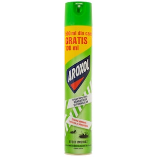 Aroxol | Spray impotriva gandacilor si furnicilor 400ml+100ml