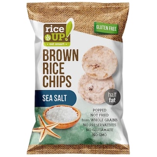 Rice Up | Chips din orez cu sare de mare 60g