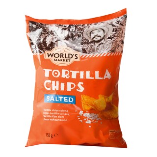 World's Market | Chips tortilla cu sare 150g