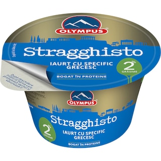 Stragghisto | Iaurt cu specific grecesc 2% grasime 150g