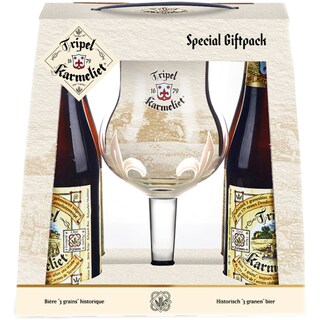 Tripel Karmeliet | Pachet bere plus pahar 4x330ml