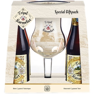 Tripel Karmeliet | Pachet bere plus pahar 4x330ml