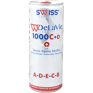 Swiss | Bautura carbogazoasa cu vitamine si aroma de fructe de padure 250ml