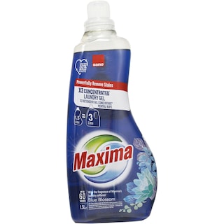Sano | Detergent gel Blue Blossom, 60 spalari, 1.5L