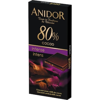 Anidor | Ciocolata cu 80% cacao 85g