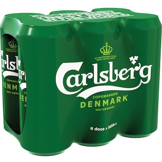 Carlsberg | Bere blonda 6x0.5L
