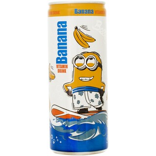 Banana Vitamin Drink | Bautura racoritoare carbogazoasa cu aroma de banane 250ml
