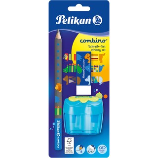 Pelikan | Set creion, ascutitoare, radiera