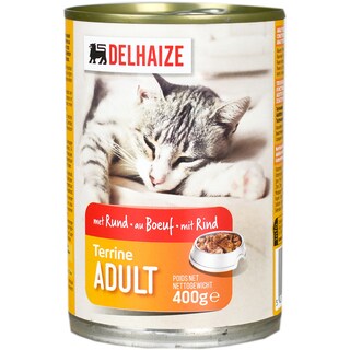 Delhaize | Hrana umeda cu carne de vita, pentru pisici 400g