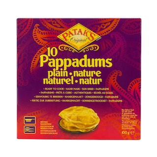 Patak's | Lipie Papadum 10 bucati 100g