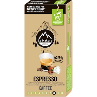 La Natura Lifestyle | Cafea Espresso Lifestyle 10 capsule