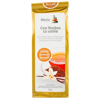 Alevia | Ceai Rooibos cu vanilie 50g