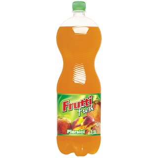 Frutti Fresh | Bautura racoritoare carbogazoasa cu aroma de piersici 2.5L