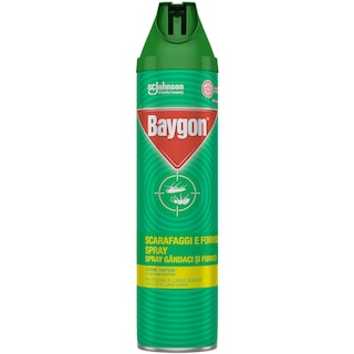 Baygon | Insecticid spray impotriva gandacilor si furnicilor 400ml