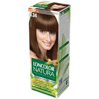 Loncolor | Ultra | Vopsea pentru par 6.34 Castaniu aluna