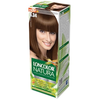 Loncolor | Ultra | Vopsea pentru par 6.34 Castaniu aluna