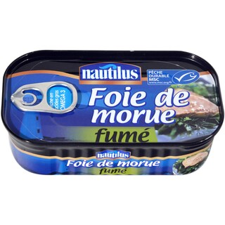 Nautilus | Ficat de cod afumat 120g