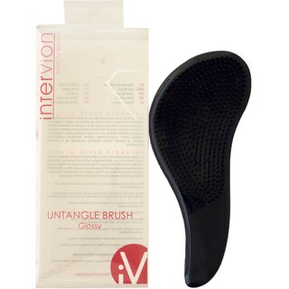 Intervion | Perie pentru descurcat parul cu maner metalic