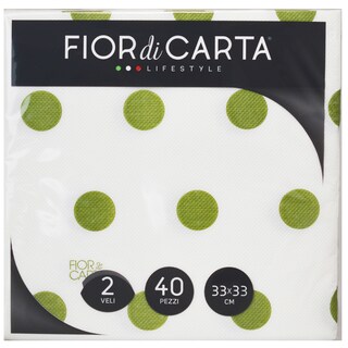 Fior Di Carta | Servetele 2 straturi, 40 bucati