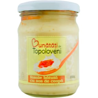 Bunatati de Topoloveni | Fasole batuta cu sos de ceapa 250g