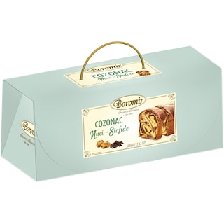 Boromir | Cozonac Vintage cu nuci si stafide 500g