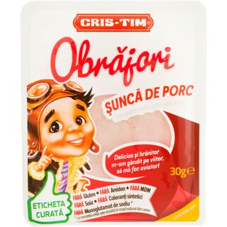 Cris-Tim | Obrajori | Sunca de porc 30g