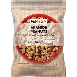 MEGA | Arahide prajite si sarate 500g