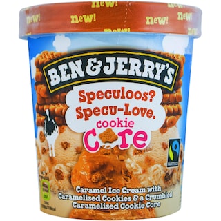 Ben&Jerry's | Inghetata caramel cu bucati de biscuit si miez crocant de biscuit Speculoos 500ml
