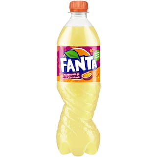 Fanta | Bautura racoritoare carbogazoasa cu suc de portocale si fructul pasiunii 500ml