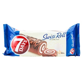 7Days | Swiss Roll | Rulada cu crema de vanilie 200g